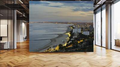 Benicassim (Castellon, Spain) [Panoramic with 2:1 ratio] Wall mural